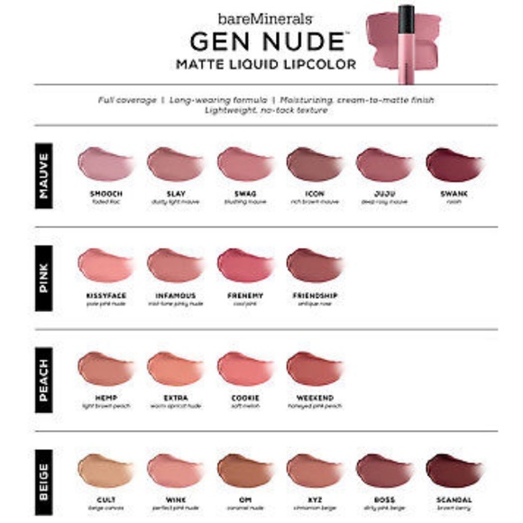 OM BareMinerals Matte Liq Lip NWT - Picture 5 of 5